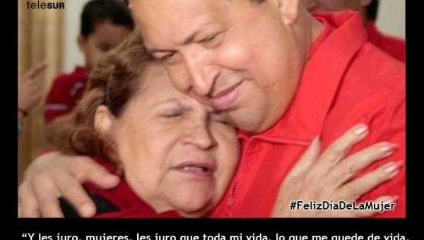 Chávez siempre fue feminista (Foto: teleSUR) 