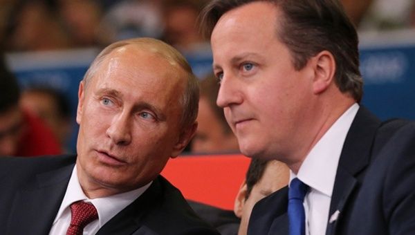 Putin, Merkel y Cameron intercambiaron opiniones sobre la crisis ucraniana y acordaron permanecer constantemente en contacto. (Foto: Archivo)