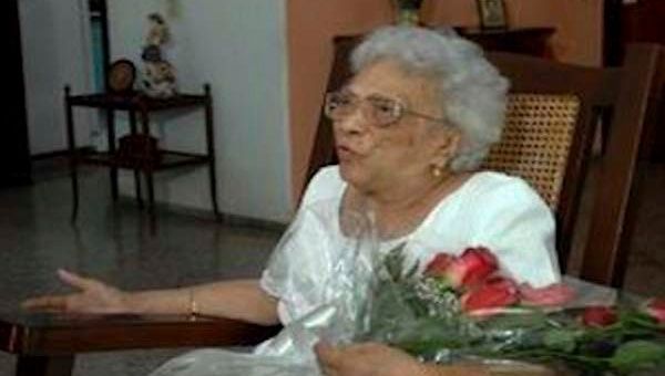 La heroína revolucionaria de Cuba, Melba Hernández Rodríguez del Rey, murió tras complicaciones asociadas a la diabetes mellitus. (Foto: Archivo)