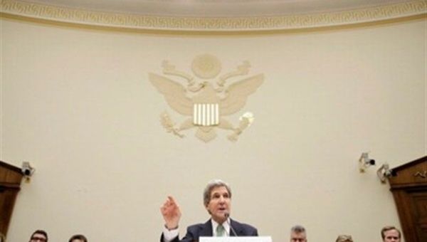 Kerry insiste en que la Organización de Estados Americanos debe concentrarse en los asuntos políticos de Venezuela (Foto:AP)