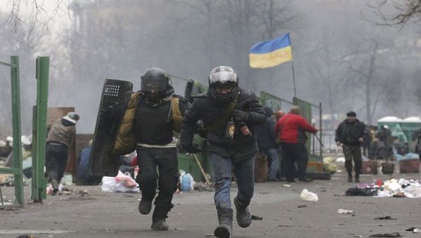 Las protestas violentas en Ucrania dejaron un saldo de más de 100 fallecidos. (Foto: EFE)