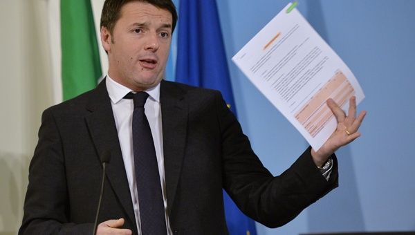 El primer ministro de Italia, Matteo Renzi, presentó el miércoles un plan económico para el país que está siendo rechazado por los trabajadores. (Foto: Archivo)