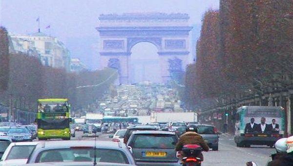 La concentració en París es "inusualmente alta" según un informe de la AEMA. (Foto: Archivo)