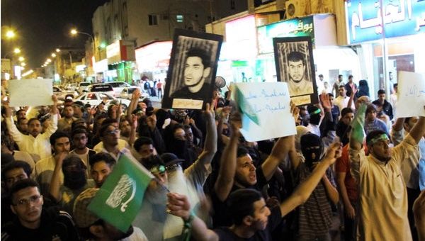 Saudíes realizan manifestaciones pacíficas para exigir liberación de presos políticos (Foto: Archivo)