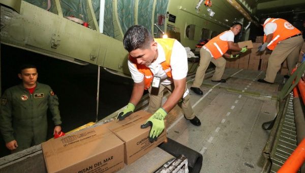 En Fotos: Nicaragua recibe cargamento de ayuda humanitaria de Venezuela