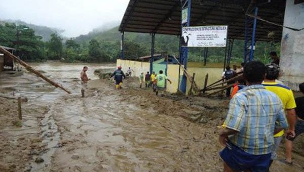 La Secretaría de Gestión de Riesgos declaró en emergencia a Quinindé, debido a las inundaciones en este cantón de Esmeraldas, producto de la estación invernal. (Foto: Archivo)