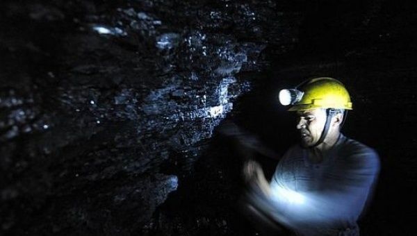 Los mineros fueron víctimas del derrumbe de un muro de concreto situado a unos 500 metros de profundidad de la mina de carbón. (Foto: Archivo).