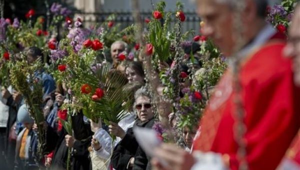 EN FOTOS: Pasión de los católicos durante Semana Santa