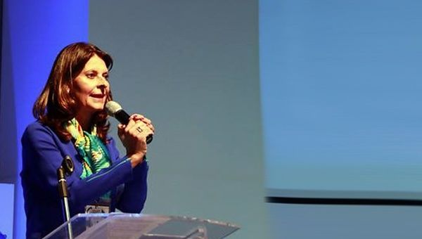 La candidata Marta Lucía Ramírez (Partido Conservador) es seguidora de la política ejercida por el expresidente Álvaro Uribe (Foto: Archivo) 