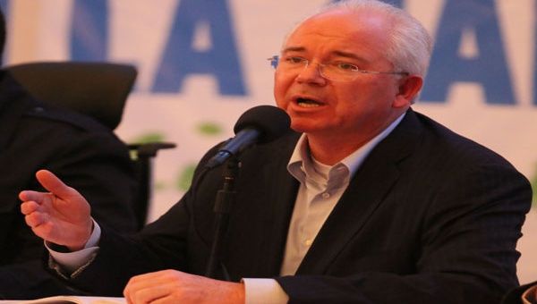 El vicepresidente para el Área Económica, Rafael Ramírez, estará al frente del Plan de Compras del Estado. (Foto: AVN)