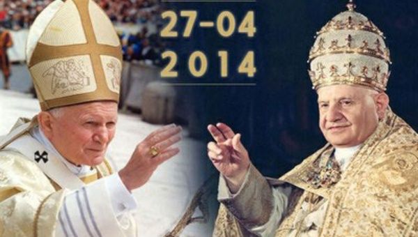 Ambos pontífices fueron canonizados este domingo en el Vaticano (Foto:vatican.va)