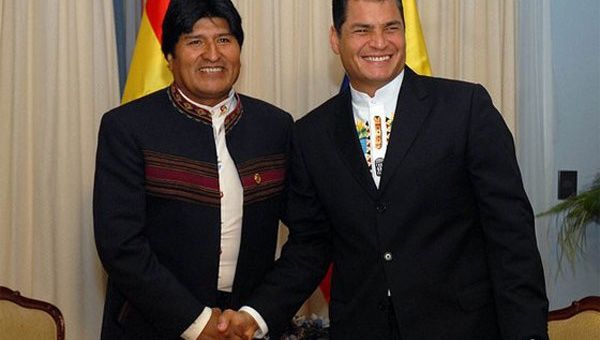 De acuerdo con el director de protocolo de la Cancillería costarricense, Marco Vinicio Vargas, los presidentes de Bolivia, Evo Morales y el de Ecuador, Rafael Correa confirmaron su asistencia. (Foto: EFE).