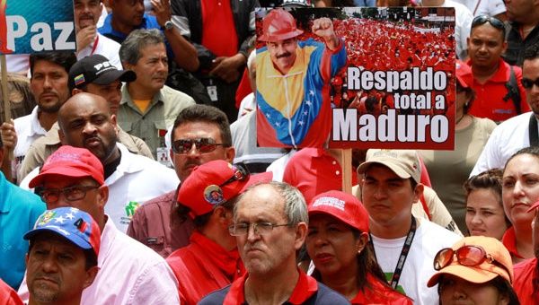 Los trabajadores expresan apoyo al Gobierno revolucionario que ha dignificado los derechos de los menos favorecidos. (Foto: AVN)