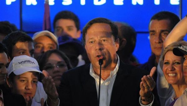 Juan Carlos Varela fue electo Presidente con más del 39 por ciento de la votación (Foto: EFE)