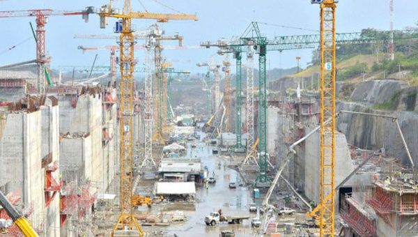 Obras de ampliación del Canal de Panamá sufren un retraso considerable por problemas financieros (Foto: Archivo)