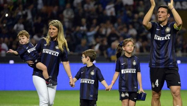 FOTOS: Así fue la despedida de Zanetti, el jugador con mayor cantidad de partidos 