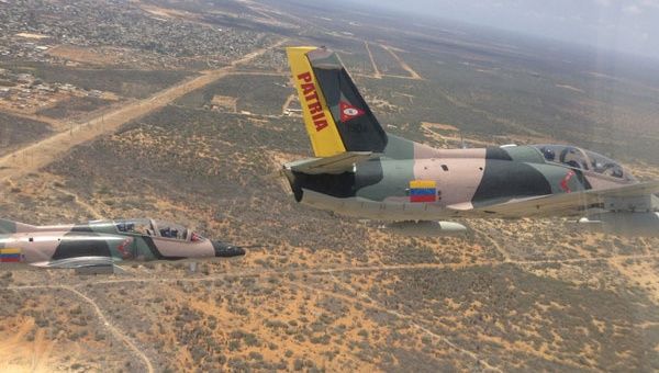 Aviación militar venezolana muestra capacidad de defensa de la nación (Foto: AVN)