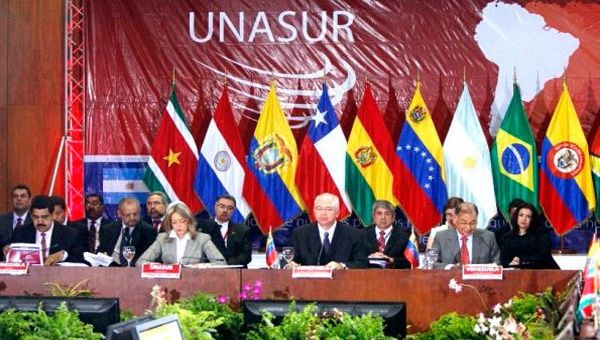La Unasur ha sido factor clave para canalizar el diálogo entre oposición y Gobierno venezolano, con el fin de detener la violencia que inició la derecha a inicios del mes de febrero (foto: Archivo) 
