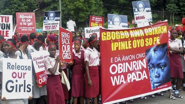 El pueblo nigeriano ha exigido la liberación de las niñas. (Foto: EFE)