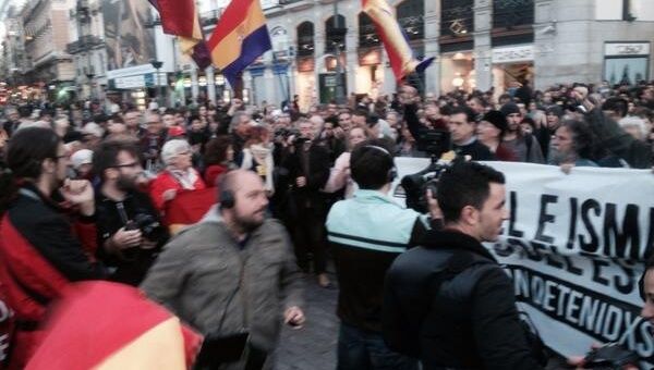 En Fotos: Marcha de la Dignidad tomó las calles de Madrid