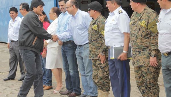 Presidente Evo Morales ordenó un gran despliegue de seguridad durante la Cumbre (Foto: ABI)