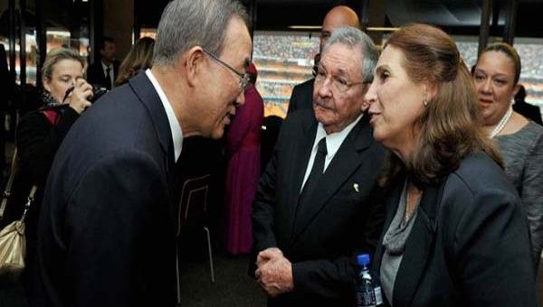 El secretario general de la ONU se reencontrará con el mandatario cubano Raúl Castro (Foto:EFE)