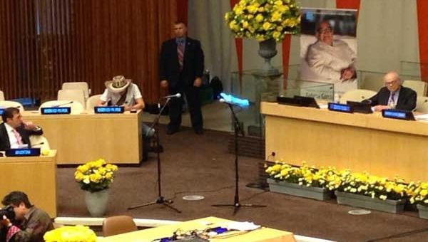 En fotos: Consejo Económico y Social de la ONU recuerda al Gabo 