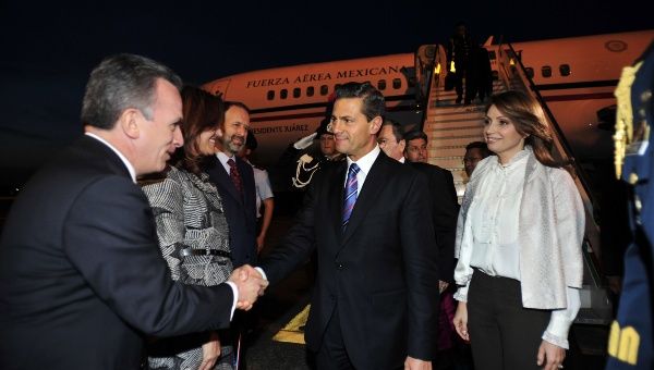 En Fotos: Peña Nieto llega a Roma para visita oficial al Vaticano