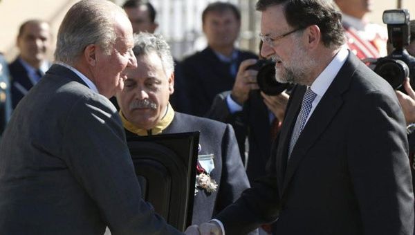 Presidente Mariano Rajoy defiende los 39 años del reinado de Juan Carlos (Foto: Archivo)