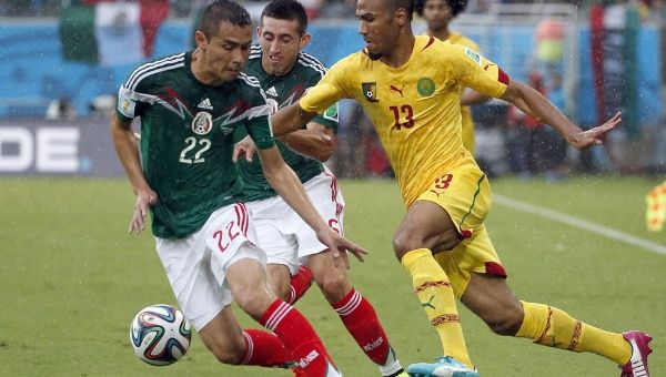 México y Camerun se enfrentaron en el estadio Da Dunas en Natal. (Foto: Reuters)