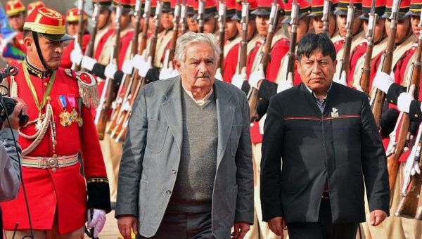 El presidente de Uruguay se encuentra en Bolivia en la Cumbre del G77 + China.(Foto: EFE)