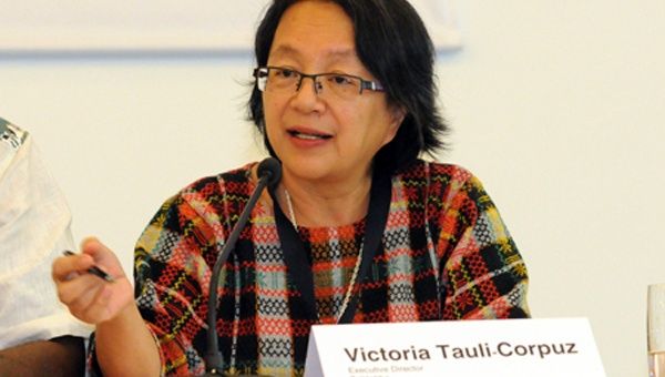 La relatora de la ONU sobre los derechos de los pueblos indígenas,Victoria Tauli Corpuz, insto al presidente de El Salvador, Salvador Sánchez Cerén a promover políticas que protejan los derechos indígenas. (Foto: Archivo)
