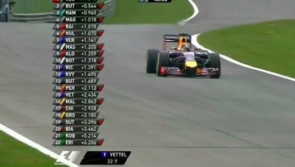 Hamilton ocupó su lugar en el podio. (Foto: Reuters) 