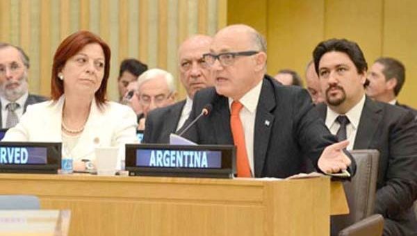 El canciller argentino destacó la ausencia de representantes británicos (Foto:EFE)