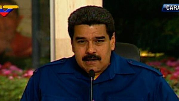 El presidente Maduro indicó que durante la falla eléctrica, que afectó varios estados del paí,s las fuerzas de seguridad velaron por el orden en las calles (Foto: teleSUR)