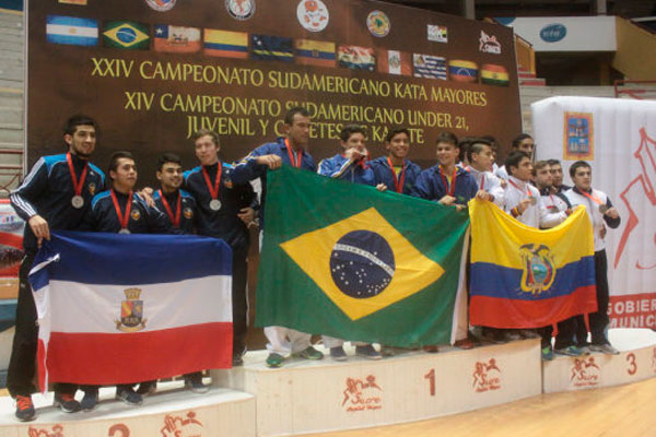 Brasil manda en el medallero parcial del Suramericano. (Foto: Correo del Sur)