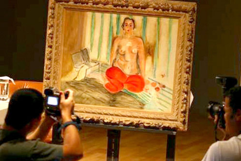 La pintura data de 1925 y está valorada en cerca de tres millones de dólares.(Foto: wickedmagazine.org)