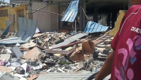 Este sábado fue bombardeado una residencia para personas con discapacidad en Gaza. (Foto: @AneIrazabal)