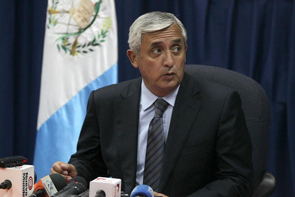 El primer mandatario de Guatemala sigue comprometido con el tema de la migración infantil hacia los EE.UU. (Foto: Archivo)