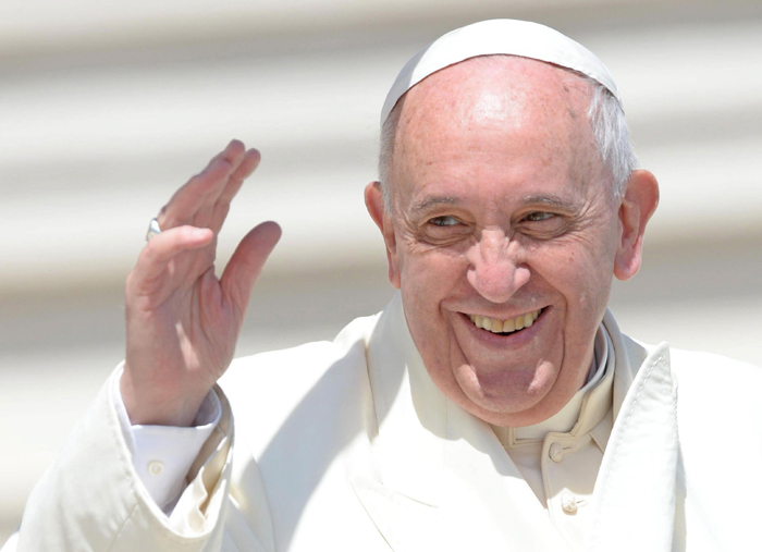 El papa Francisco aplaudió el trabajo realizado por Estela de Carlotto. (EFE)