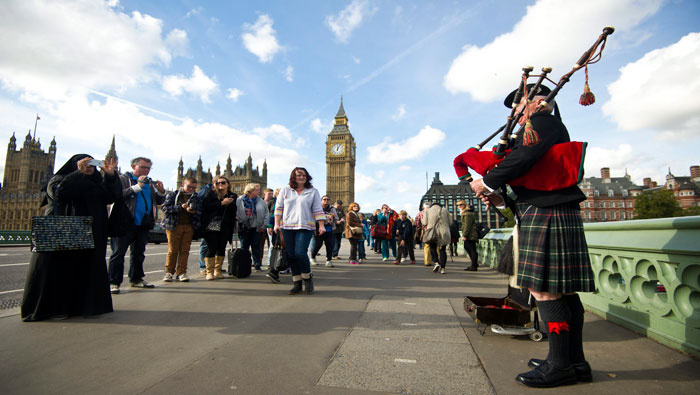 El referendo sobre la independencia de Escocia se llevará a cabo el 18 de septiembre.. (Foto: EFE)