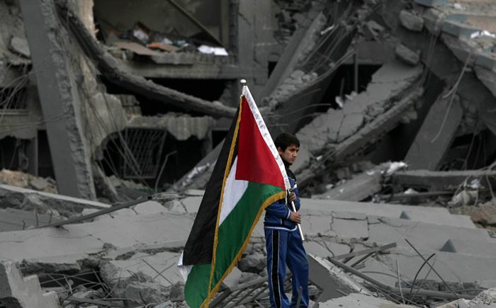 Argentinos reclaman a Israel por genocidio en Gaza. (Foto: EFE)
