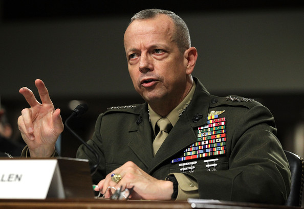 Allen comandó la ISAF en Afganistán entre 2011 y 2013 (Archivo)
