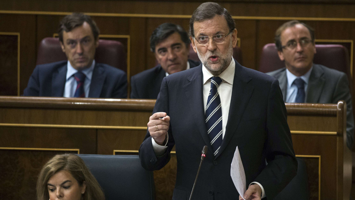 El presidente del Gobierno español, Mariano Rajoy, calificó como 