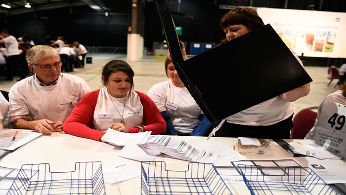 Cerraron centros electorales en Escocia tras referendo independentista