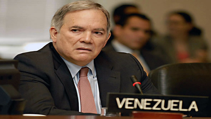 Roy Chaderton, embajador venezolano ante la OEA, rechazó la descalificación en materia de drogas hecha por Estados Unidos (Foto: Archivo)