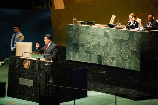 El anuncio lo hizo el presidente venezolano ante la 69º Asamblea de la ONU. (Foto: Miguel Angulo)