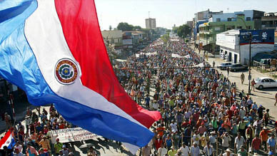 Protestas campesinas se extienden por cuarto día en Paraguay. (Foto: archivo)