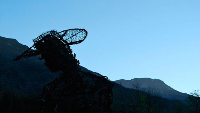 Esculturas monumentales se exhibirán en el Parque Padre Hurtado de Chile (Foto:La Cuarta)