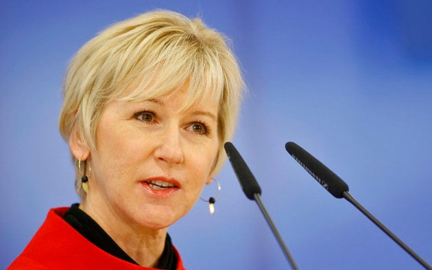 Ministra de Suecia, Margot Wallström. (Fuente: Reuters)